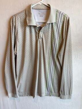 Men's Long Sleeve Polo Shirt IZOD Cool-FX